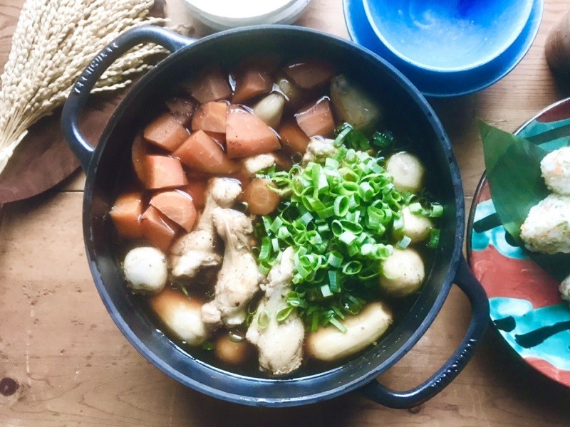 里芋の煮込み料理